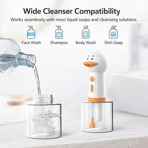 Machine à Mousser <span class=keywords><strong>Automatique</strong></span> Portable OEM <span class=keywords><strong>pour</strong></span> <span class=keywords><strong>Chien</strong></span> et Chat, Rechargeable Type-C, <span class=keywords><strong>pour</strong></span> Shampooing Instantané en Spray (Parfum Canard) - Product Image 5