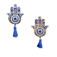 Nouveau Bohème Styles Alliage Moderne Palm Devil Eye Voiture Climatisation Vent Parfum Clip Décoration Intérieur Désodorisant