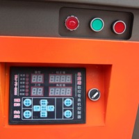 Machine de formage de rouleaux semi-automatique en acier au carbone, vente directe usine, contrôle par écran tactile informatisé, formage de boutons PLC