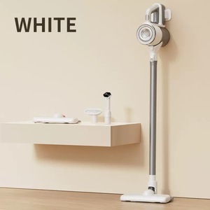 Aspirateur balai sans fil Cyclone blanc, sans sac, portable et léger, pour voiture, maison, hôtel, utilisation humide/sèche - Product Image 5
