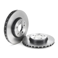 Disque de frein avant ventilé OE # 2114210712 Disque de frein à dissipation thermique efficace pour MERCEDES-BENZ Pièce de rechange automobile