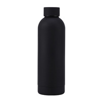 Bouteille d'eau isolée en acier inoxydable à double paroi sans BPA de haute qualité avec logo personnalisé
