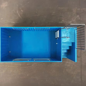 <span class=keywords><strong>Piscine</strong></span> hors sol intérieure/extérieure portable en conteneur modifié pour usage en résidence de villégiature - Product Image 2