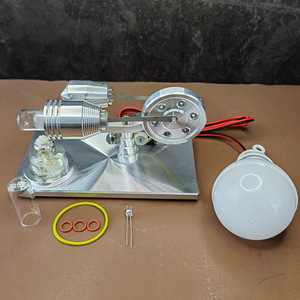 Modèle de <span class=keywords><strong>moteur</strong></span> à air chaud <span class=keywords><strong>Stirling</strong></span> jouet éducatif générateur d'électricité coloré - Product Image 4