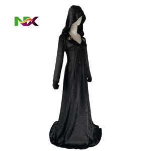 Disfraz de Cosplay de <span class=keywords><strong>Resident</strong></span> <span class=keywords><strong>Evil</strong></span> <span class=keywords><strong>8</strong></span>, Vestido Negro de Lady Dimitrescu, Traje para Fiesta de Halloween, Actuación en Escenario de Juego - Product Image 2