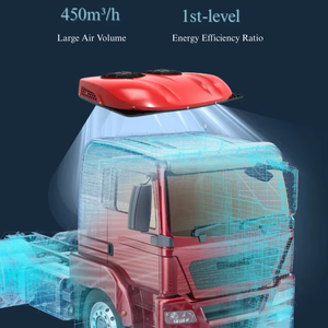 Wholesale <b>12V</b> & 24V DC <b>Battery</b> Parking Rooftop Truck Air Conditioner T-3000 2200W/2600W Cooling Capacity R134a Refrigerant - Product Image 2