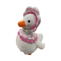 Peluche mignonne personnalisée en peluche canard en peluche douce Kawaii oie blanche en peluche jouet