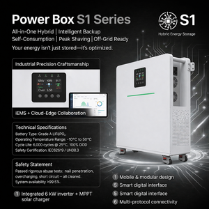 Batería Doméstica Portátil Todo en Uno para <span class=keywords><strong>Autoconsumo</strong></span> en Zonas Alemanas con Alto Costo <span class=keywords><strong>de</strong></span> <span class=keywords><strong>Electricidad</strong></span> - Product Image 1