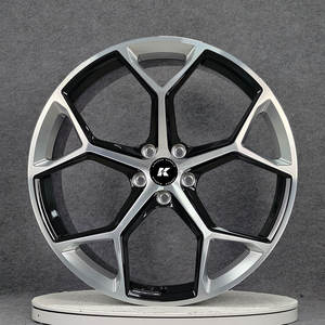 Jantes en aluminium forgé Kipardo 6061-T6 20 21 pouces à rayons fendus en Y, face usinée, concave, pour <span class=keywords><strong>Audi</strong></span> S7 RS7 Performance Car - Product Image 5