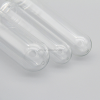 Venta caliente 30m 40ml 100mL PET Tubo de ensayo de plástico Tapón de rosca de aluminio Embalaje Botellas de plástico directas de fábrica