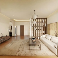 Esquema de Diseño de Interiores profesional residencial cómodo Nexus Nuevo concepto Arquitectura China Plan general para villas