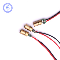 Module Laser, 9 mW, 650nm, 5mW, 3-5V, Diode rouge, avec pilote