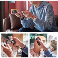 Joystick Correa de muñeca Cuerda de mano con riel deslizante de metal Fácil de deslizar para Nintendo Switch OLED Mini Joycons Controllers