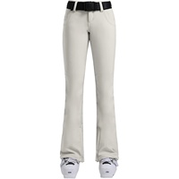 Nouveau pantalon de ski pour femme, durable, coupe ajustée, doublure polaire, professionnel, coupe-vent, imperméable, respirant, couleur unie