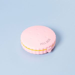 Prix bas, vente en gros, étui à pilules rose personnalisé en PP, petite boîte à pilules pour médicaments - Product Image 2