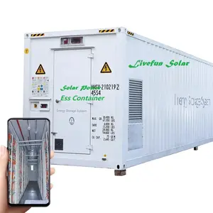 200kwh 300kwh 400kwh 20ft Hệ thống lưu trữ năng lượng container 1mwh Pin LiFePO4 cho ứng dụng container Ess