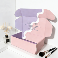 Boîte cadeau personnalisée en carton pour l'expédition de vêtements, boîte d'emballage pour sous-vêtements, t-shirts, costumes, boîte d'expédition en carton ondulé