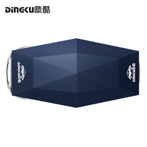 Dingku Mobile Car Canopy 4x2.1m Semi Automatic Sunshade Umbrella Fiberglass Frame Patent ZL201730047735.4 Portable Folding Car - Product Image 5