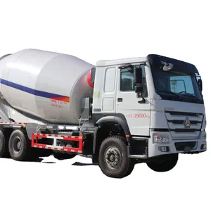 Brand New Howo 8X4 Chinese Concrete Mixer Truck Euro5 for Uzbekistan
