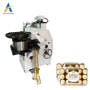 High speed gold coin chocolate packaging machine small gold coin chocolate packing machine gold bar packaging machine