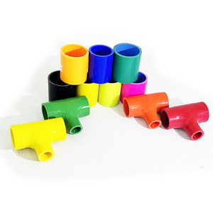 Kinglin Tùy Chỉnh Tự Động Phổ Tản Nhiệt Intercooler Linh Hoạt T-Hình Dạng Bện Turbo 63-25Mm 4 Lớp Silicone Ống Cao Su - Product Image 1