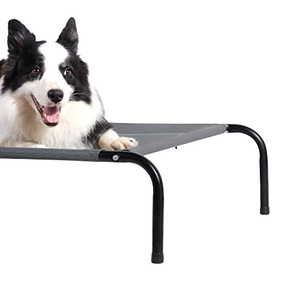 Yüksek kaliteli su geçirmez örgü kapalı ve açık katlanabilir yükseltilmiş köpek yatağı kedi için nefes özelliği ve seyahat - Product Image 4