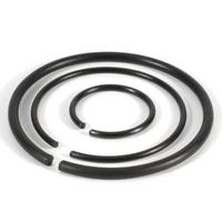DIN7993A 65Mn Anneaux de retenue en acier à ressort pour arbre Circlip à fil rond Anneaux de retenue fendus 4mm-125mm