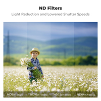 K&F Concept – Lot de 6 filtres polarisants UV CPL ND8 ND16 ND32 ND64 et à densité neutre pour objectif de drone DJI NEO, ensemble de filtres ND et CPL