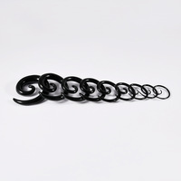 Piercing d'oreille en acier inoxydable 1,6-10 mm, spirales, dilatateurs, plugs, extenseurs, style Hiphop, bijoux de piercing