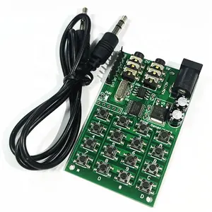 AE11A04 DTMF Generator Encoder Transmitter Module Dialing Keyboard MCU Control For PC Interphone Mobile For Smart Home