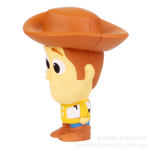 Jouet anti-stress en forme de bois Pu Woody à récupération lente pour enfants de 5 à 7 ans, unisexe - Product Image 2