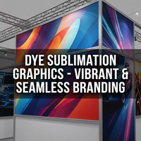 YTSF-I24 Stand d'exposition portable pour salon professionnel, en aluminium, avec sublimation par transfert thermique, pour présentation de produits automobiles, facile à assembler