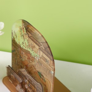 Hot bán Truyền Thống Trung quốc nghệ thuật Acrylic Standee Riverside cảnh tại qingming lễ hội thiết kế cho nhà văn phòng bàn để trang trí - Product Image 3