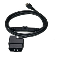 AOTAI OBDII macho a HDMI macho interfaz Monitor Cable enchufe para Edge CS2 CTS2 CTS3 lector de código