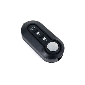 <span class=keywords><strong>Coque</strong></span> de clé de voiture pliable de remplacement parfaite pour <span class=keywords><strong>FIAT</strong></span> 500 <span class=keywords><strong>Panda</strong></span> Punto Bravo Ducato 3 boutons Télécommande de voiture automatique - Product Image 2