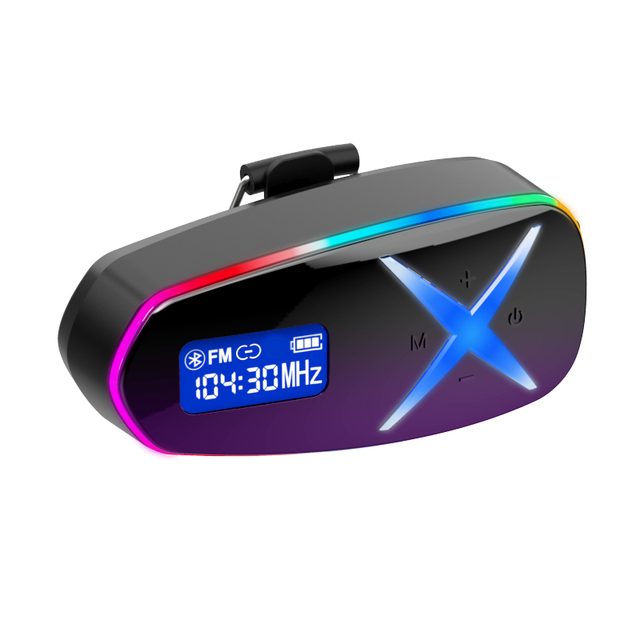 Manufacturer New Motorcycle Helmet BT Headset with Walkie Talkie, Waterproof Design and LED Battery Indicator