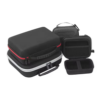 Étui personnalisable de luxe décontracté en mousse EVA moulée et tissu laminé avec fermeture éclair pour manette PS5, mince, grande capacité, portable et simple
