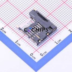 HYCW13-TF09-205B <b>SD</b> <b>Card</b> / Memory <b>Card</b> Connector SMD Connector Self-Return Type MicroSD <b>Card</b> (TF <b>Card</b>) <b>Card</b> <b>Holder</b> With - Product Image 2