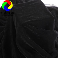 Qualité supérieure de Micro Velvet 5000 Tissu de Velours Coréen 44 "100% Polyester Vert Velours Tissu pour Robe et Vêtements