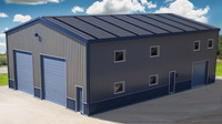 Entrepôt préfabriqué personnalisable de structure métallique de bâtiments de structure métallique de conception moderne