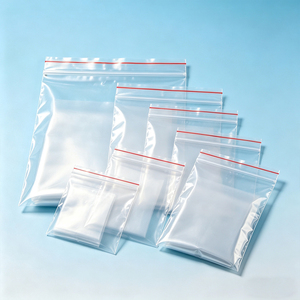 Bolsa de Plástico Transparente LDPE con Cierre Hermético, Reutilizable, de Grado Alimenticio, para Envasado y Almacenamiento de Alimentos, Venta <span class=keywords><strong>al</strong></span> Por <span class=keywords><strong>Mayor</strong></span> Personalizada - Product Image 2