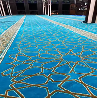 Magnifique Collection de Tapis de Prière Musulmans Imprimés en 100% Nylon Tufté Main, de Fabrication Professionnelle, pour Chambre et Usage Commercial