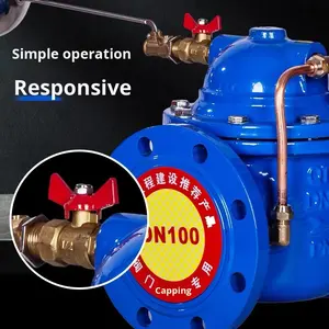 Roestvrijstalen/Nodulair Gietijzeren Flens Afstandsbediening Vlotterklep 100x-25q Stopstructuur Waterniveauregelklep - Product Image 5