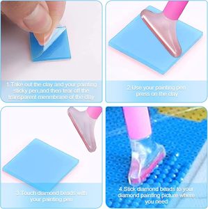 Diamant <span class=keywords><strong>peinture</strong></span> colle <span class=keywords><strong>argile</strong></span> bricolage ensemble d'outils coloré classique imprimé tissu <span class=keywords><strong>argile</strong></span> cire broderie point de croix broderie <span class=keywords><strong>peinture</strong></span> - Product Image 2