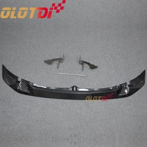 GTS Style Carbon Fiber Front Bumper Lip Upper&lower Lip <b>Splitter</b> Front Chin Spoiler for BMW F80 M3 F82 F83 M4 - Product Image 3