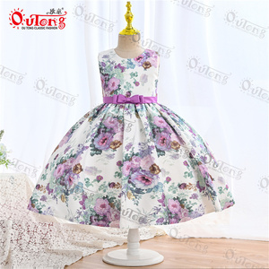 Yoliyolei – <span class=keywords><strong>robe</strong></span> Tutu pour fille, vêtement pour enfant, avec nœud, pour anniversaire, 2023 - Product Image 2