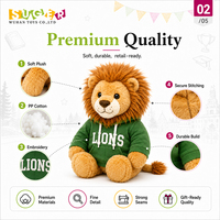 Peluche de graduation personnalisée, ours en peluche hibou, mascotte écologique, cadeau scolaire, fournisseur d'usine en gros