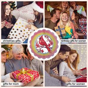 กังหันลมสปินเนอร์นกคาร์ดินัลกลางแจ้งสำหรับสวน \ ระเบียง \ ลานบ้าน - Product Image 4