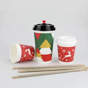Vending Paper Cup Top Quality Coffee Milk Tea Paper Cups Disposable Take Out Cups Printing With Logo