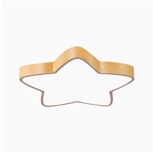 Lustres en bois à hauteur réglable, modèles nuages et lune, luminaires suspendus pour les établissements d'enseignement préscolaire - Product Image 6
